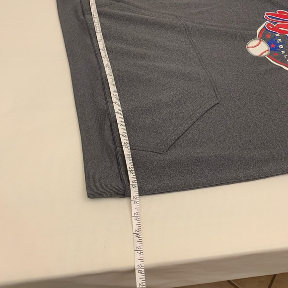 Dynasty Baseball Under Armor hoodie grey and red size XL/TG/EG - Picture 13 of 14